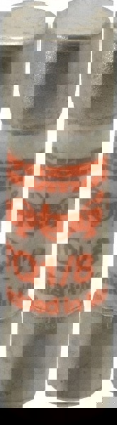 Cylindrical Time Delay Fuse: 0.13 A, 10.3 mm Dia